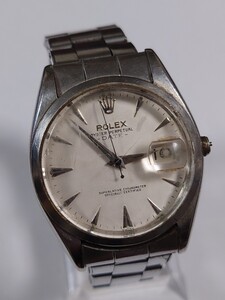 ジャンク☆ROLEX OYSTER PERPETUAL DATE ロレックス　オイスター　パーペチュアル　デイト　自動巻き　Ref.6534 Cal.1030☆　