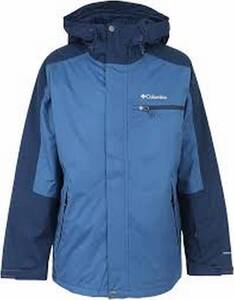 新品 Columbia コロンビア Omni-Heat Reflective Valley Point Jacket Navy メンズ Mサイズ マウンテンパーカー 防水 透湿 WE0976-452