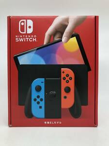 【未使用】ニンテンドースイッチ Nintendo Switch 本体 有機ELモデル ネオンカラー Joy-Con ネオンブルー ネオンレッド 箱ダメージ有