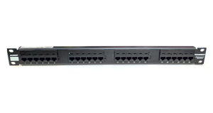 AMP NETCONNECT Enhanced System LAN RJ45 24ポートパッチパネル