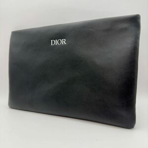 1円【新品未使用】箱付き DIOR ディオール セカンドバッグ ポーチ クラッチバッグ ビジネス レディース メンズ ブラック