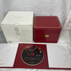 カルティエ Cartier 時計ケース タンク　空箱 ボックス　BOX 説明書　付属品 時計用 内箱 外箱 ウォッチケース