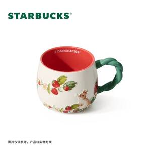 スターバックス　スタバ　STARBUCKS　海外中国　2024 いちごとうさぎ　マグカップ