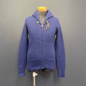 VISVIM STURGIS SWEATER ビズビム スタージス セーター size 1 ネイビー フルジップ