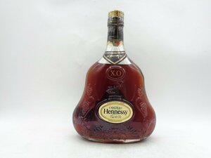 【1円】～ HENNESSY XO ヘネシー コニャック ブランデー 金キャップ 700ml 未開栓 古酒 ※液漏れ有 T20460