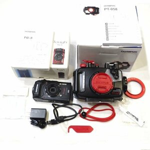 OLYMPUS オリンパス tough TG-5 カメラ PT-058 純正TG-5専用ハウジング