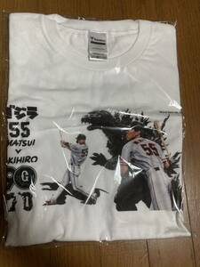 ゴジラ55企画 Tシャツ ゴジラコラボ企画 読売ジャイアンツ 松井秀喜 秋広優人 非売品