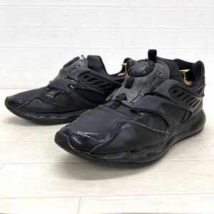 和461★ PUMA DISC BLAZE CELL プーマ ディスク ブレイズ ダイヤル式 スニーカー シューズ 24 ブラック レディース