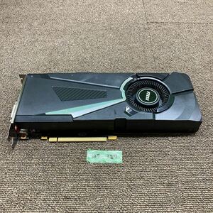 GK2 激安 GB-387 グラフィックボード msi AERO GeForce GTX 1080 AERO 8G 認識.画像出力のみ確認 中古品 同梱可能