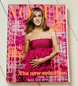 UK VOGUE October 2003/ Sarah Jessica Parker ヴォーグ　イギリス　2003年10月号