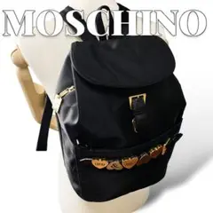 美品 MOSCHINO ハート リュック レディース 8063