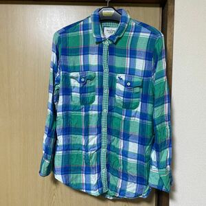 abercrombie＆fitch長袖 シャツ Mサイズ