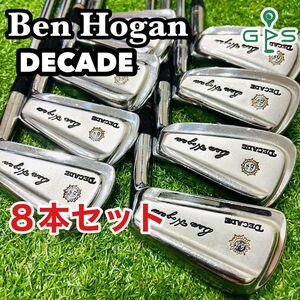 名器　Ben Hogan ベン　ホーガン　DECADE アイアンセット オリジナル　当時もの　ゴルフ　マッスルバック