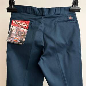 希少《 Dead Stock / W38 L32 》80s 90s デッド【 Dickies ディッキーズ アメリカ製 ビンテージ ネイビー ワークパンツ USA製 】