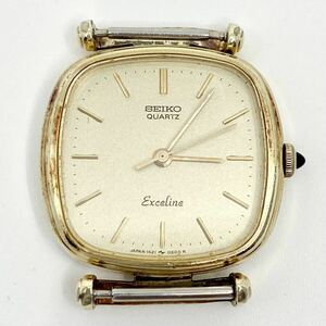 SEIKO Exceline 腕時計 ウォッチ クォーツ quartz ゴールド 金 1421-5260 セイコー Y997