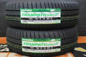 ◆在庫あり! 2本set 195/60R16 195/60-16 TOYOトランパスmp7 C27 C26 C25 日産 セレナ シルフィ ウィッシュ タイヤ交換 車検 相模原 座間