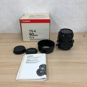 中古品 カメラレンズ キャノン Canon TS-E 90mm F2.8 単焦点レンズ キャノンマウント カメラ関連