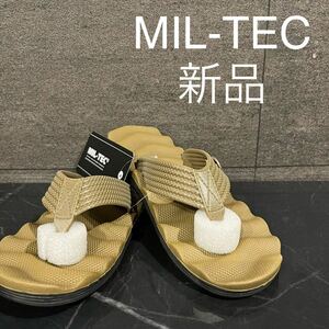 新品 MIL-TEC ミルテック COMBAT SANDALS ミリタリーサンダル EVA ビーチサンダル 軽量 アウトドア カジュアル カーキ USA企画 玉mc2886