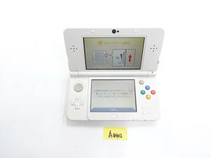 Newニンテンドー3DS 本体 任天堂 3DS 簡易動作確認済み　A4402