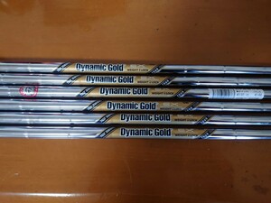 トゥルーテンパー Dynamic Gold EX TOUR ISSUE S200 WEIGHT LOCK 5~9.P 6本 ダイナミックゴールド