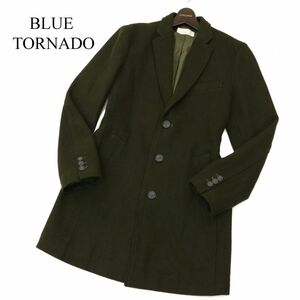 BLUE TORNADO トルネードマート 秋冬 スリム★ チェスター コート Sz.M位　メンズ　C3T11912_C#N