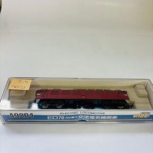 807 NゲージA9204 ED76-500番代　 交流電気機関車　中古未使用品　送:60