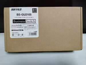 【新品未使用】5ポート L2 Giga アンマネージスイッチ バッファロー BUFFALO BS-GU2105