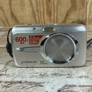 [6-38] OLYMPUS オリンパス M DIGITAL600 デジカメコンパクトデジタルカメラ 本体 バッテリー LI-12B【宅急便コンパクト】