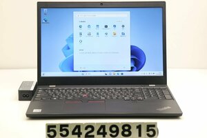 【ジャンク品】Lenovo ThinkPad L15 Gen1 Core i5 10210U 1.6GHz/8GB/500GB/15.6W/FWXGA(1366x768)/Win11 クリック不良 【554249815】