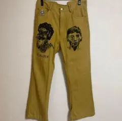 BTSテテ着用 kid super mustard jeans