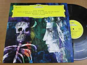 LP1710／アマデウス弦楽四重奏団：シューベルト 弦楽四重奏曲D810,703 死と乙女.