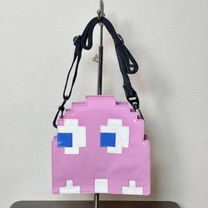 美品　レスポートサック パックマン　PIXEL GHOST CROSSBODY ピンク　ショルダーバッグ　カバン