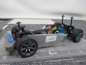 1633　　ＴＡＭＩＹＡ　ＴＴ－０１シャーシ　メカ搭載済み　電動ＲＣカー　　