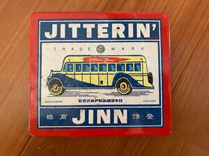 ★処分★ジッタリンジンの缶★パンチアウト★中身無し★劣化品★Jitterin