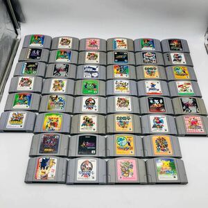  ニンテンドー64 ソフト 大量 まとめ 44個セット◆動作未確認 ジャンク 任天堂 Nintendo レトロゲーム ソフトのみ