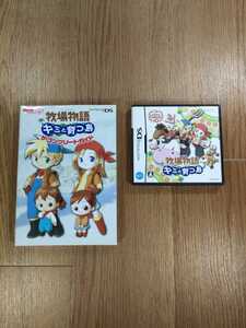 【C1451】送料無料 DS 牧場物語 キミと育つ島 攻略本セット ( ニンテンドーDS 空と鈴 )