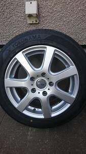 ★MAK DOLOMITI（マック ドロミテ）7J×16 5H PCD120 OFSET35 タイヤ YOKOHAMA ADVAN dB V552 1本　新古品 (BMW E90など)★