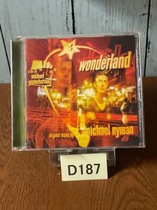 ☆D187　wonderland michael nyman　マイケル・ナイマン 再生確認済み　追跡番号のあるクリックポスト発送