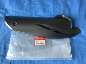 CRF250RALLY MD47 2021～ 18340-K1T-E10 マフラーカバー ヒートガード 黒 Black NH1 純正品 同梱割引