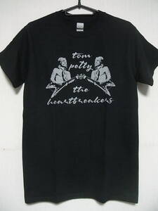 即決★新品バンドＴシャツ★トム・ペティ＆ザ・ハートブレイカーズ★TOM PETTY&THE HEARTBREAKERS★ブラック×グレー/S/M/L/XLサイズ対応可