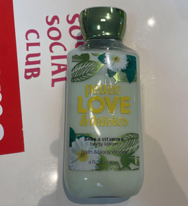 Bath and Body Works ボディローション peace LOVE & daisies 限定品