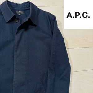 A.P.C コート　ネイビー　紺　XSサイズ アーペーセー