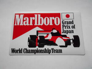 F-1 日本グランプリ Marlboro ステッカー 1989年頃