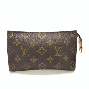 LOUIS VUITTON ルイヴィトン M42238 ポシェット トワレット バケット ポーチ 小物入れ モノグラム ブラウン ファスナー開閉 管理HS36471