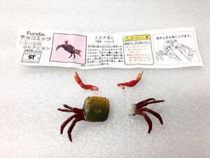 ★即決★チョコエッグ★日本の動物★第３弾★アカテガニ★ミニブック付き★海洋堂★松村しのぶ★