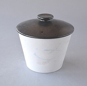 蓋つき鉢 網付き ラメ 漬物器アイスペール 磁器製 hz012