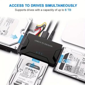 ハードディスク SATA/IDE To USB 3.0アダプター