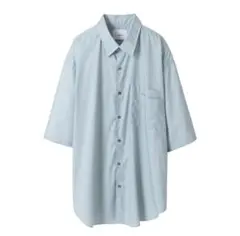 nuterm Double Pockets S/S Shirts ライトサックス