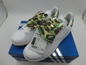 kz0513/01/62　未使用　BAPE X ADIDAS GOLF STAN SMITH G BAPE ゴルフシューズ 28.5cm