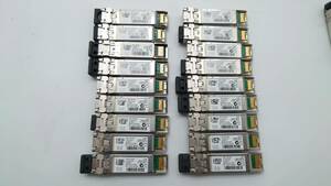 〇【18個セット】Cisco SFP-10G-SR 10-2415-03 CLASS 1 21CFR1040.10 SFP Module モジュール 動作品